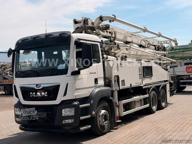 Autobetoniera cu pompă MAN TGS 6X4 PUTZMEISTER BSF 36M/5