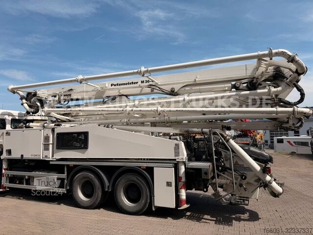 Autobetoniera cu pompă MAN TGS 6X4 PUTZMEISTER BSF 36M/5