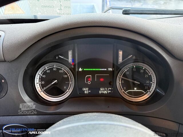 Lona corredera DAF CF 250 FA Euro 6, Schuifdak, Laadklep, NL truck