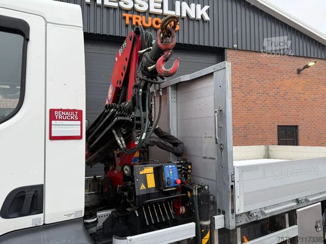 Πλατφόρμα φόρτωσης Renault D16.210 HMF 635 Kraan/Crane Afstandsbediening 1...