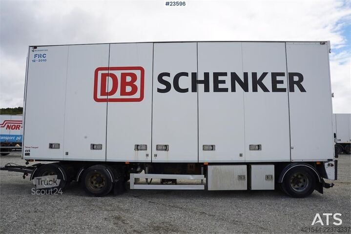   Trailer-Bygg drawbar trailer with full side openin