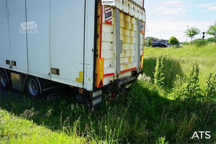  Ekeri 2-Axle Box Trailer with Tail Lift and Full Side Op