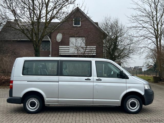 Minibüs VOLKSWAGEN T5 Kombi 1.9 Tdi Lang 9 Sitze Klima Schiebetür