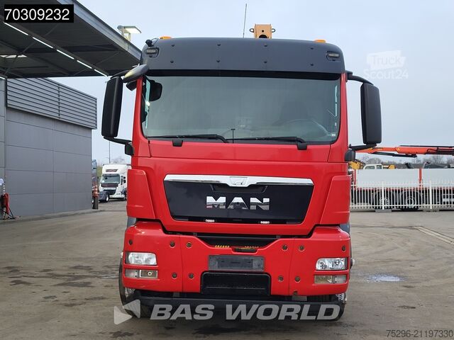 Hook arm system MAN TGS 26.400 TGS 6X4 Effer 155 Crane + Hooklift F...