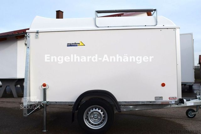 Reboque de caixa AGADOS VZ26 Multi-O 750 Kg 250x125x140 Kofferanhänger