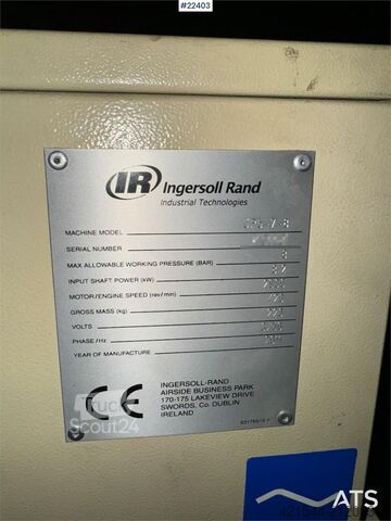 Aukstumaģenta kompresors Ingersoll Rand Rand UP5-7-8