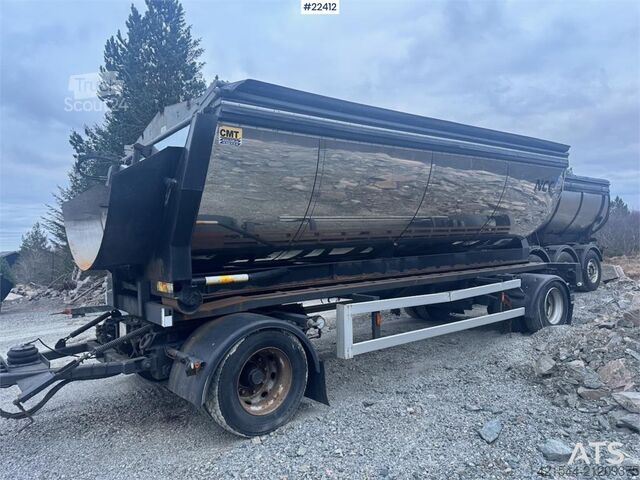 Система портальных рычагов  Atka 2-axle hook trailer