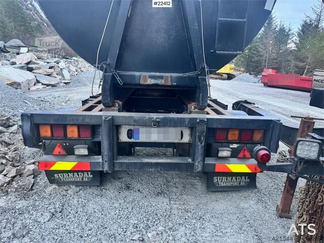 Система портальных рычагов  Atka 2-axle hook trailer