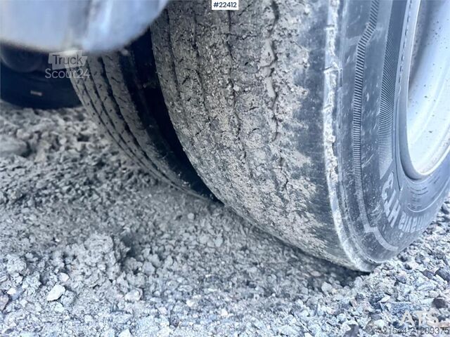 Система портальных рычагов  Atka 2-axle hook trailer