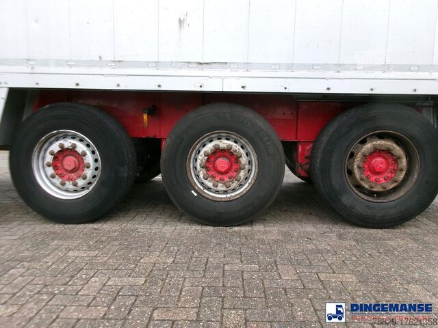 Teherautó Wilcox Tipper trailer alu 55 m3 + tarpaulin