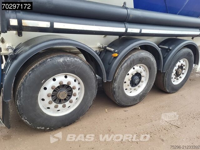 صومعة Turbos-Hoet 39000L Liftachse Cement