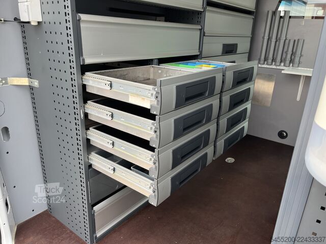 Camioneta familiar de techo alto Mercedes-Benz Sprinter 314 2.2 CDI L1H2 Werkplaats inrichting...