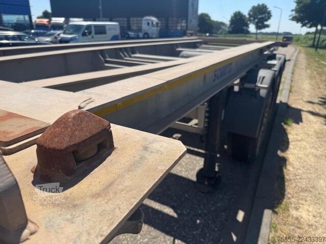 Konttikuljetukset Schmitz Cargobull SGF*S3 20FT Kipper-Tipper-Kiep / 1x Lift-Axle /...