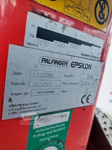 Log transporter Scania R490 6x4 Euro 6 Kurzholz Palfinger AHK (2)