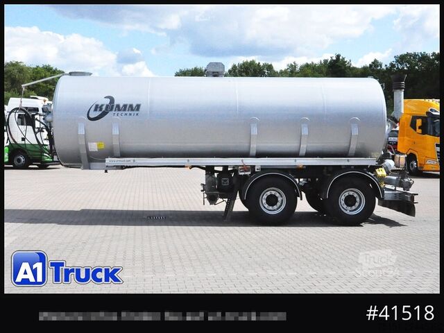 Säiliöpuoliperävaunu SCHWARTE JANSKY Kumm Technik, KTD 28m³, Gülle, Vogelsang, Lenkachse,