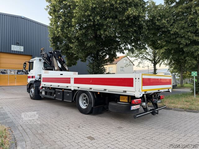 Jeřáb na nákladním automobilu MAN TGM 15.290 - HIAB 111 ES 3 HIDUO -223TKm