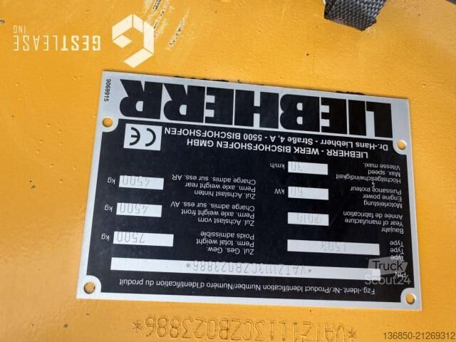 Wheel loader Liebherr L509 STEREO SPEEDER