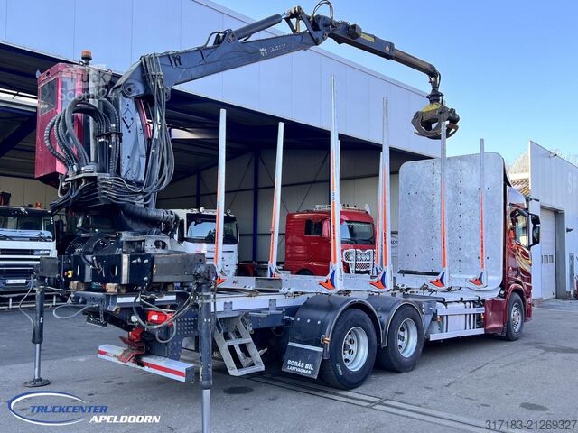 Macara Jonsered J 1088 S 6x4, Retarder, Jonsered Houtkraan