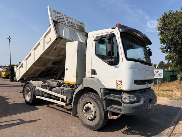 شاحنة قلابة Renault KERAX 370 DCI - 4X2 BI-BENNE - BORDMATIC - *158...