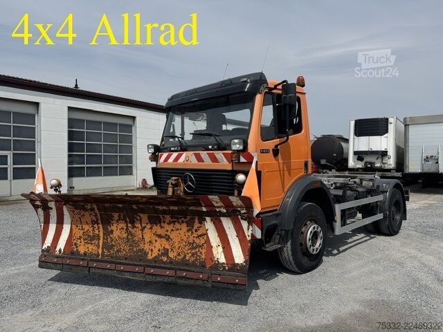 Chassi de caminhão Mercedes-Benz 1417 A 4x4 Allrad ex Kommune Kipper