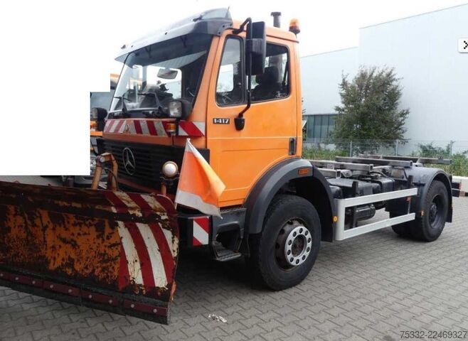 Camião basculante Mercedes-Benz 1417 A 4x4 Allrad ex Kommune Kipper