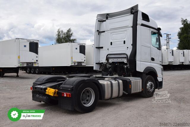 стандартный седельный тягач MERCEDES-BENZ Actros 5 1845 BigSpace MirrorCam
