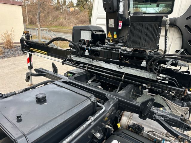 Krautuvas sumontuotas ant sunkvežimio MAN TGL 12.220 Kipper KRAN 14m FUNK Greifer  AHK