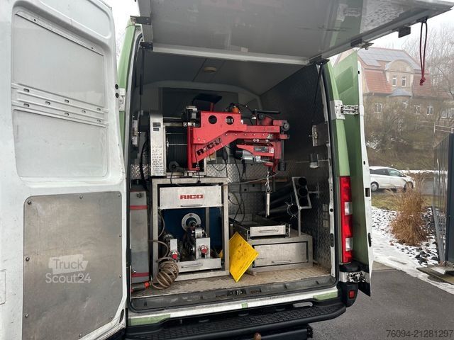 Camión cisterna de vacío IVECO Daily 35S18 Kanal-Inspektion Kamera RICO