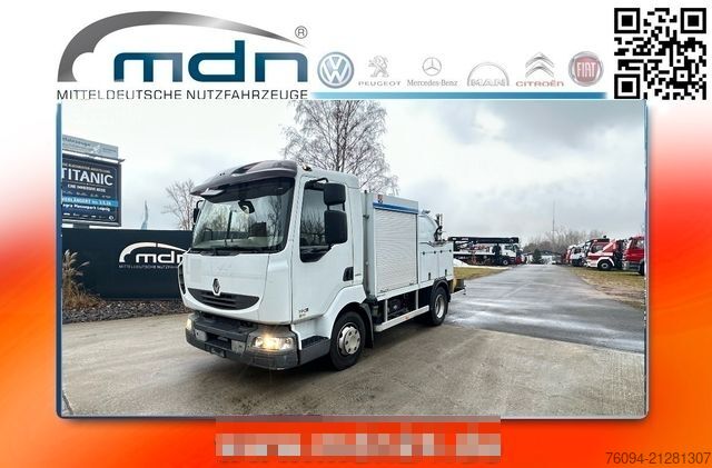 Vacuum tank truck RENAULT Midlum 190-7 RIONED Saug-Druck Kombispüler