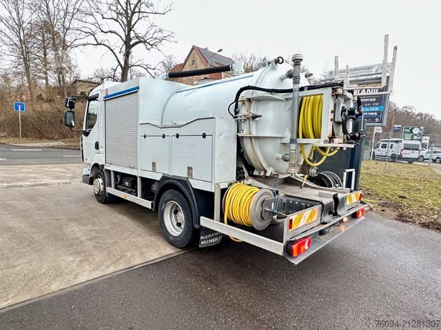 Vacuum tank truck RENAULT Midlum 190-7 RIONED Saug-Druck Kombispüler