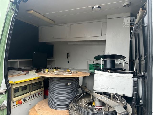 Furgoneta de caja alta IVECO Daily 35S18 Kanal-Inspektion Kamera RICO