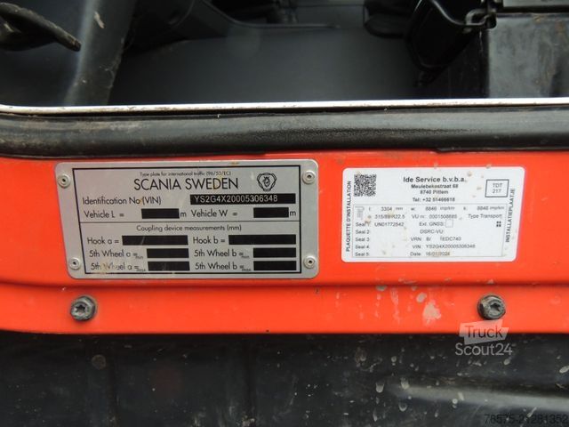 Tractor estándar SCANIA G440 Highline