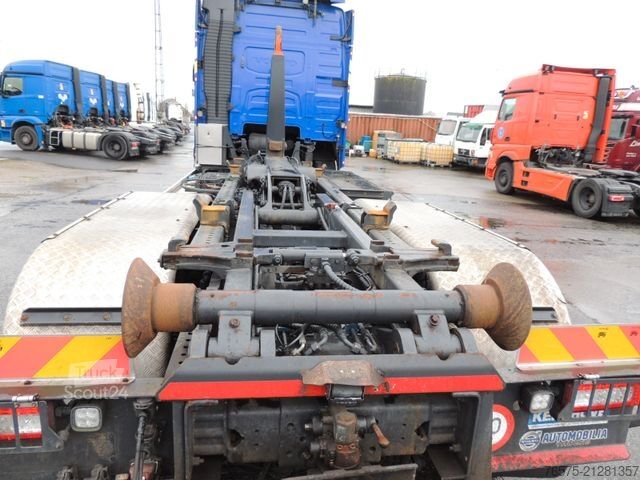 Camion benne à bras amovible VOLVO FH 500 6x2 Globetrotter Abrollkipper (lift/lenk)