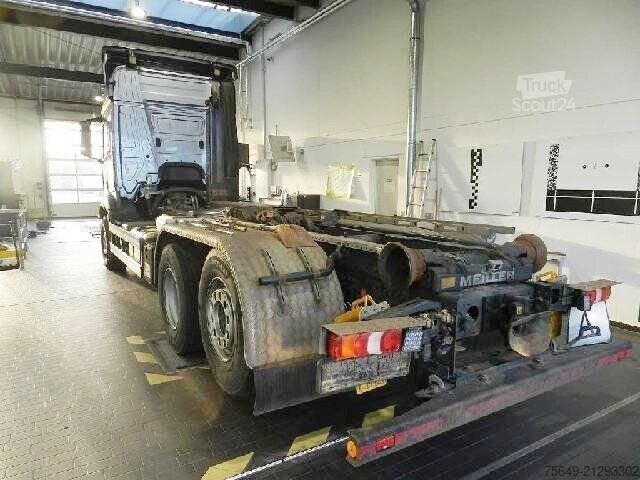 Φορτηγό γερανός roll-off Mercedes-Benz Actros 2548 L 6x2 Actros 2548 L 6x2, Liftachse, Retarder, Navi, MultimediaCockpit, Bi-Xenon