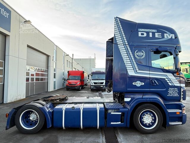 Ελκυστήρας μεγάλου όγκου Scania R420 MEGA TOPLINE Retarder Special-Interior