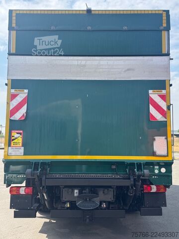 Бортовой грузовик с тентом MERCEDES-BENZ ATEGO 1527 L / LBW 2,0 T / 2 x AHK / 3 SITZER