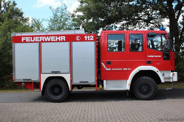 Spezial-LKW IVECO 95 E 18 4x4 Single Bereift  Feuerwehr LF 8/6