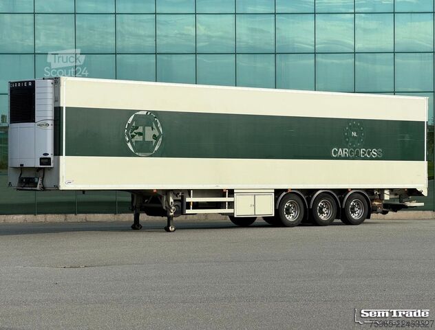 Hűtő félpótkocsi Burg O-3-42 VAN BEURDEN AIR CARGO ROLLERBEDS TAI