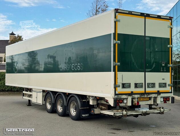 Hűtő félpótkocsi Burg O-3-42 VAN BEURDEN AIR CARGO ROLLERBEDS TAI