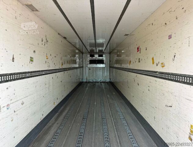Hűtő félpótkocsi Burg O-3-42 VAN BEURDEN AIR CARGO ROLLERBEDS TAI