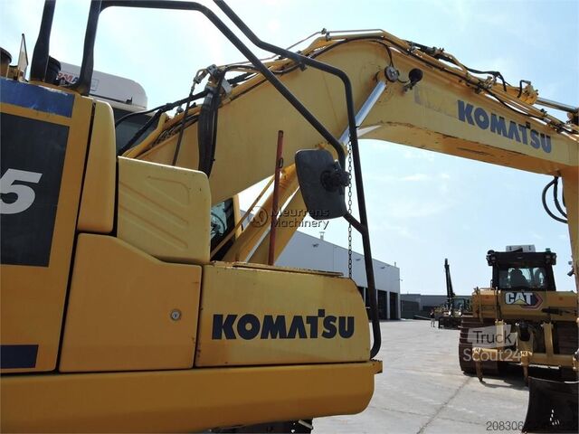 Pásové rýpadlo KOMATSU HB215 + GPS