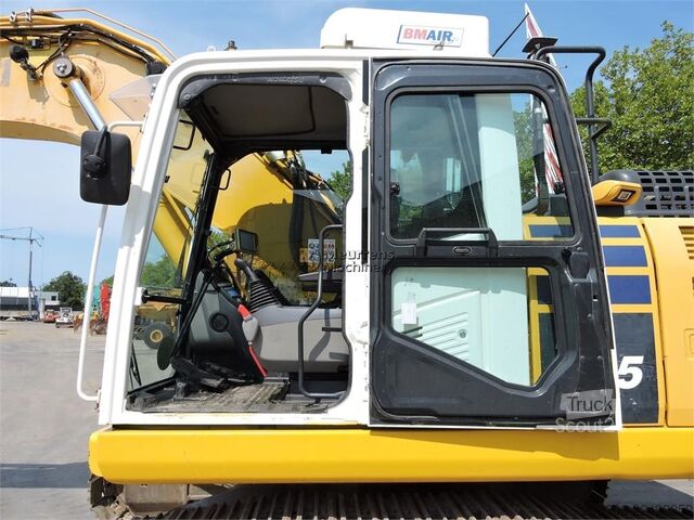 Pásové rýpadlo KOMATSU HB215 + GPS