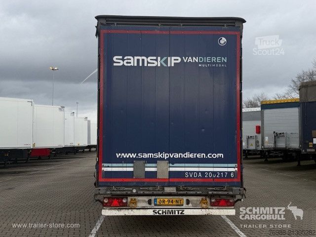 Brandalı açık yarı römork Schmitz Cargobull Curtainsider Mega