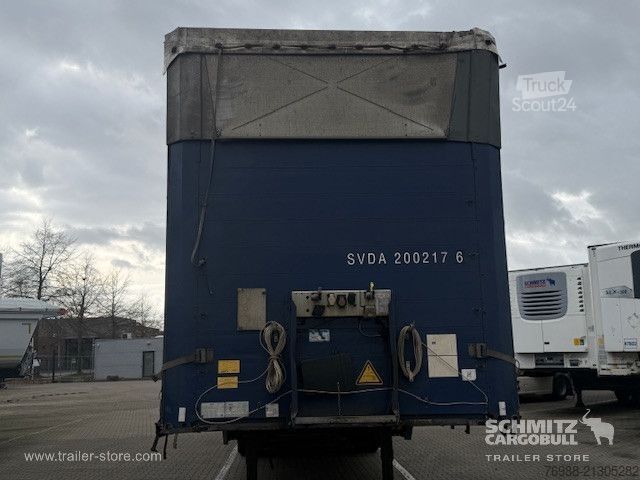 Brandalı açık yarı römork Schmitz Cargobull Curtainsider Mega