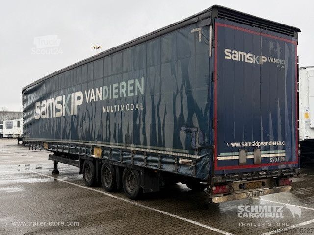 Brandalı açık yarı römork Schmitz Cargobull Curtainsider Mega