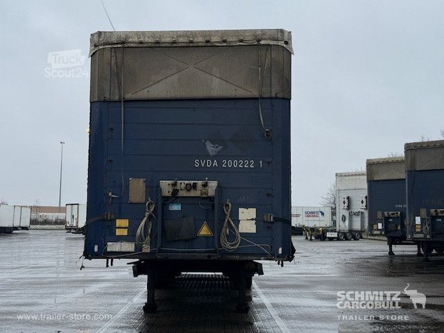 Brandalı açık yarı römork Schmitz Cargobull Curtainsider Mega