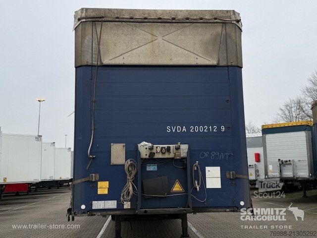 Brandalı açık yarı römork Schmitz Cargobull Curtainsider Mega