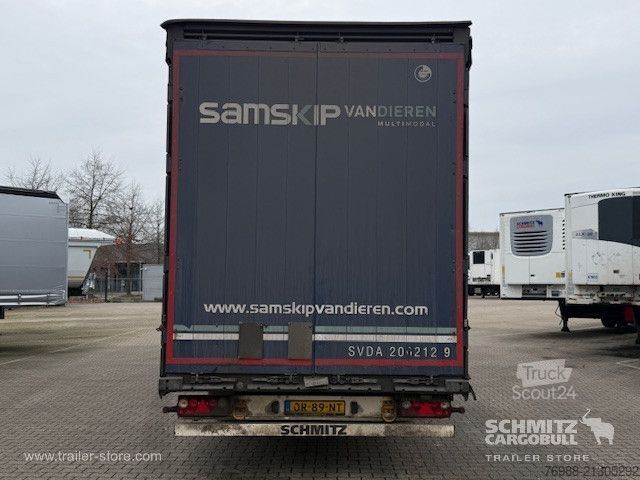 Brandalı açık yarı römork Schmitz Cargobull Curtainsider Mega