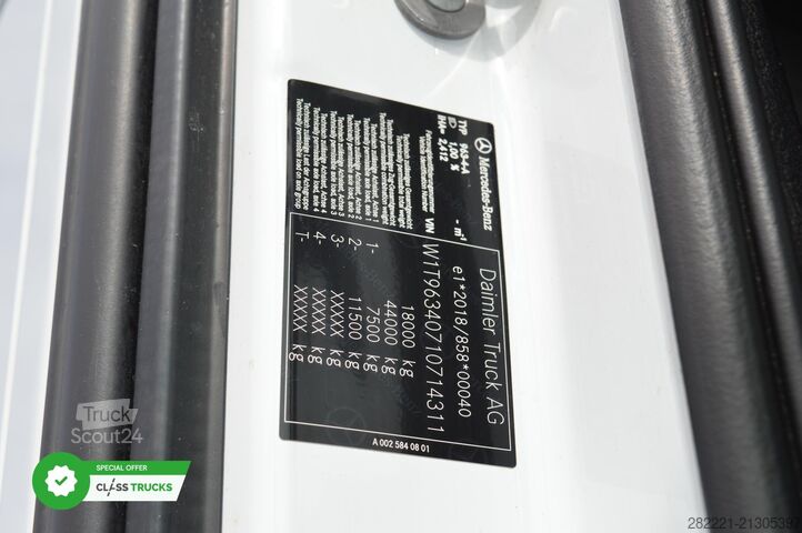 Standartinis vilkikas MERCEDES-BENZ Actros 5 1845 BigSpace