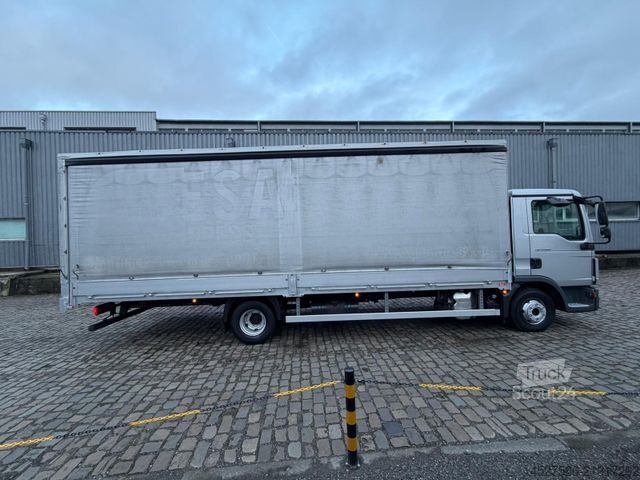 Perdeli panelvan MAN TGL 8.180 MAXI PRITSCHE & PLANE SPRIEGEL*KLIMA